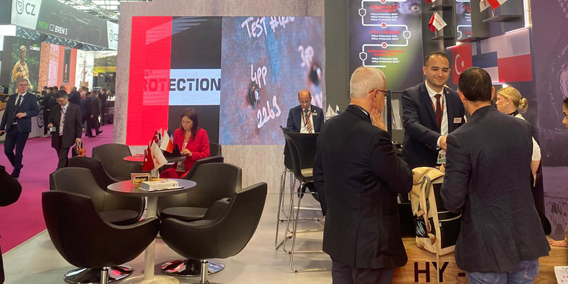 Miilux OY, yeni zırh çeliklerini Eurosatory Fuarı’nda tanıttı