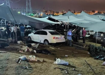 Otomobil hayvan pazarına girdi: 8 yaralı, 7 kurbanlık öldü