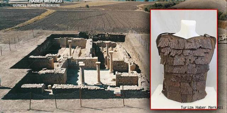 Roma dönemine ait lejyoner zırhı restore edildi