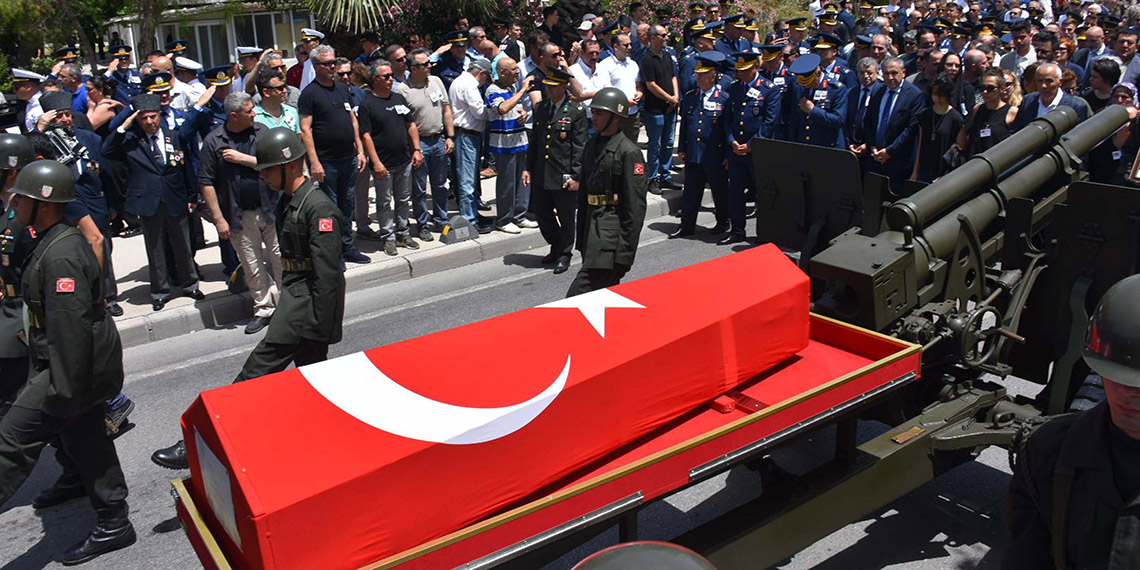 Şehit Pilot Albay Yıldız son yolculuğuna uğurlandı