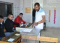 Sivas'ın güneykaya beldesinde oy kullanma işlemi başladı