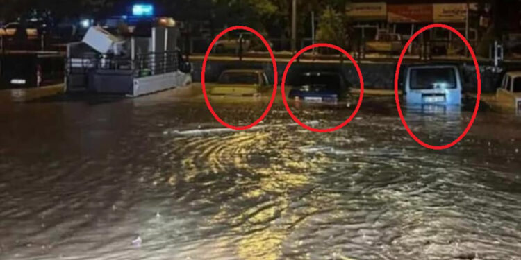 Sivas'ta sağanak; cadde ve sokaklar göle döndü