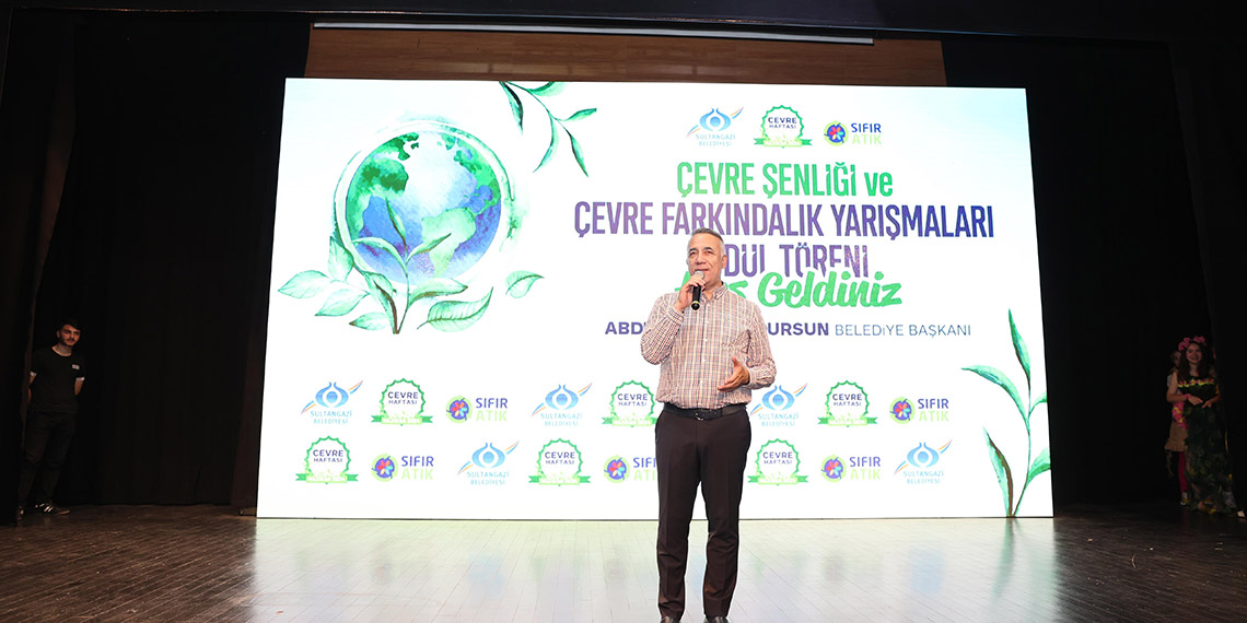Sultangazi'de Çevre Şenliği ve Çevre Farkındalık Yarışmaları