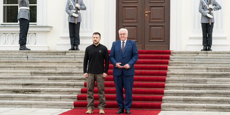 Ukrayna Devlet Başkanı Zelenski Almanya’da