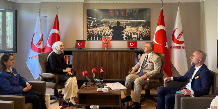 Yeniden Refah Partisi'nde bayramlaşma ziyaretleri