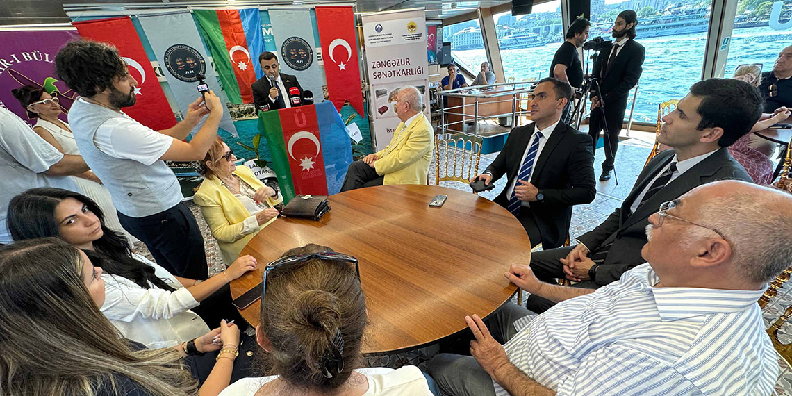 Zengezur halk sanatının göz alıcı eserleri İstanbul'da sergilendi