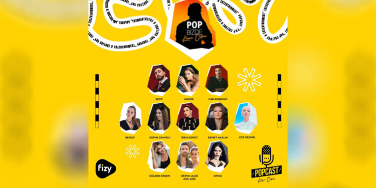 fizy’de ‘Popcast’ söyleşileri başlıyor