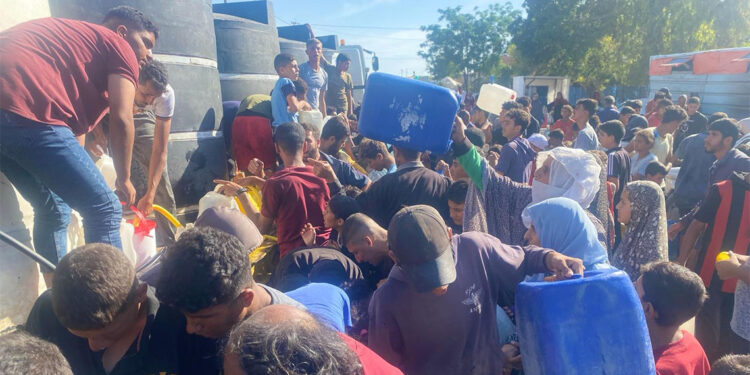 Gazze'de su arıtma tesisleri kapandı