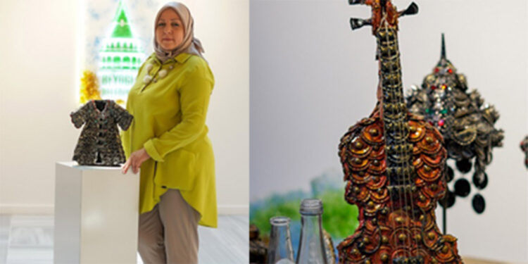 ‘Bir Atık Hikayesi’ sergisi sanatseverlere buluşmaya hazırlanıyor