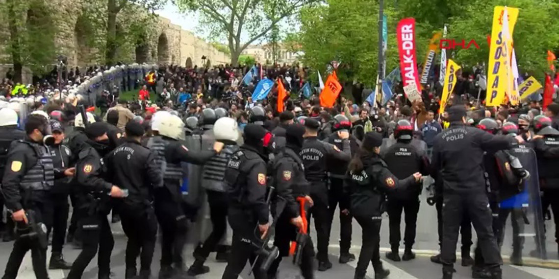 1 Mayıs olaylarıyla ilgili 17 sanığın yargılanmasına başlandı