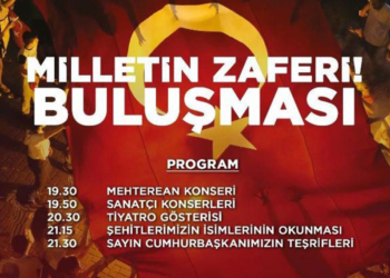 15 Temmuz'da Külliye'de 'Milletin Zaferi' buluşması