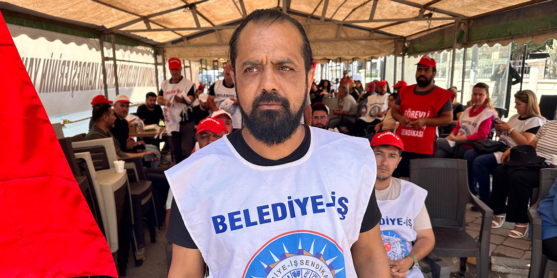 204 arkadaşıyla işten çıkarılan işçi isyan etti