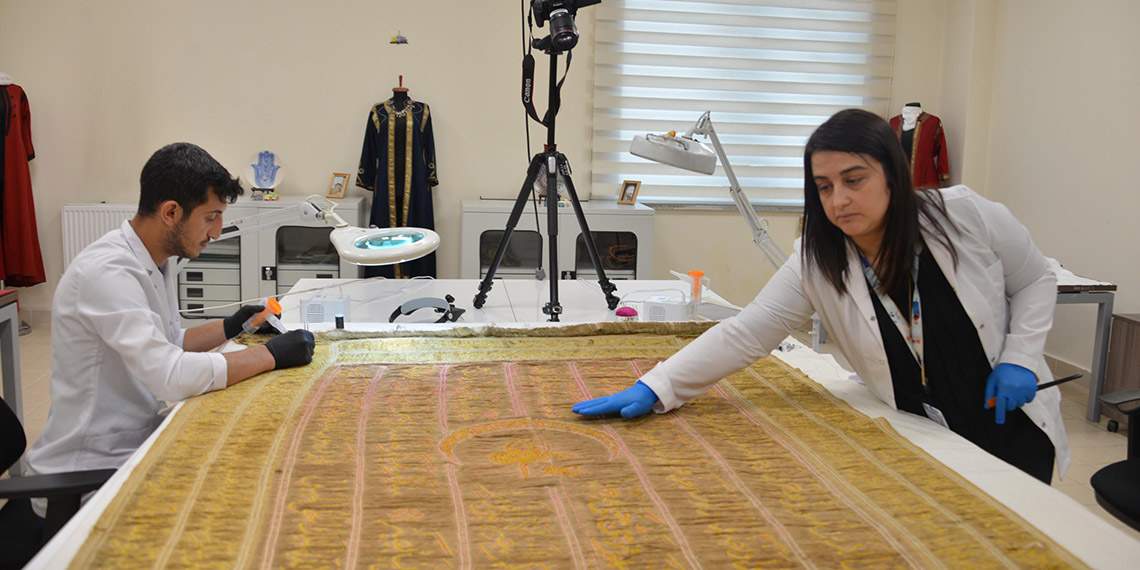 2'nci Abdülhamid dönemine ait Ahi Sancağı restore ediliyor