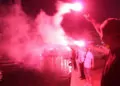 Samsunspor kulübü'nün 59'uncu yılına özel meşale şov