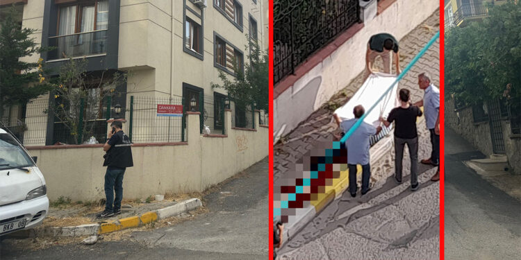 Pendik'te sokak ortasında kadın cinayeti