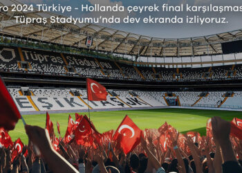 Hollanda-Türkiye maçı Tüpraş Stadyumu'nda yayınlanacak