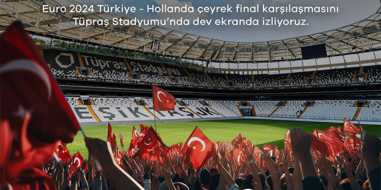 Hollanda-Türkiye maçı Tüpraş Stadyumu'nda yayınlanacak