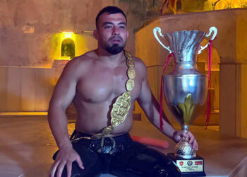 Yusuf Can Zeybek hamam geleneğini bozmadı