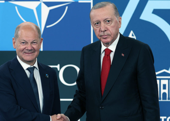 Cumhurbaşkanı Erdoğan NATO Liderler Zirvesi'nde temaslarını sürdürüyor