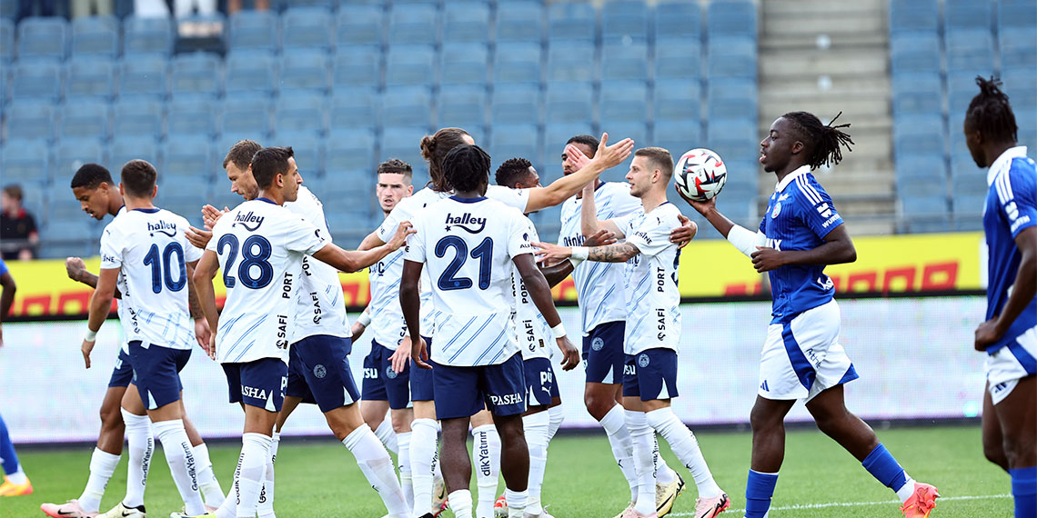 Fenerbahçe-Strasbourg'u mağlup etti