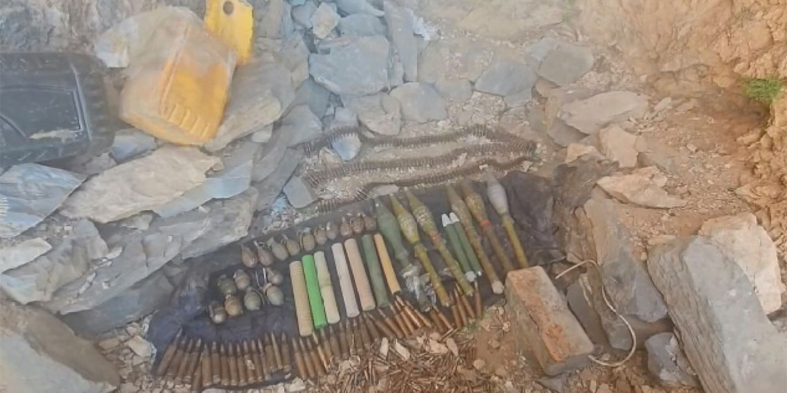 Pençe-Kilit Operasyonu bölgesinde 2 mağara tespit edildi