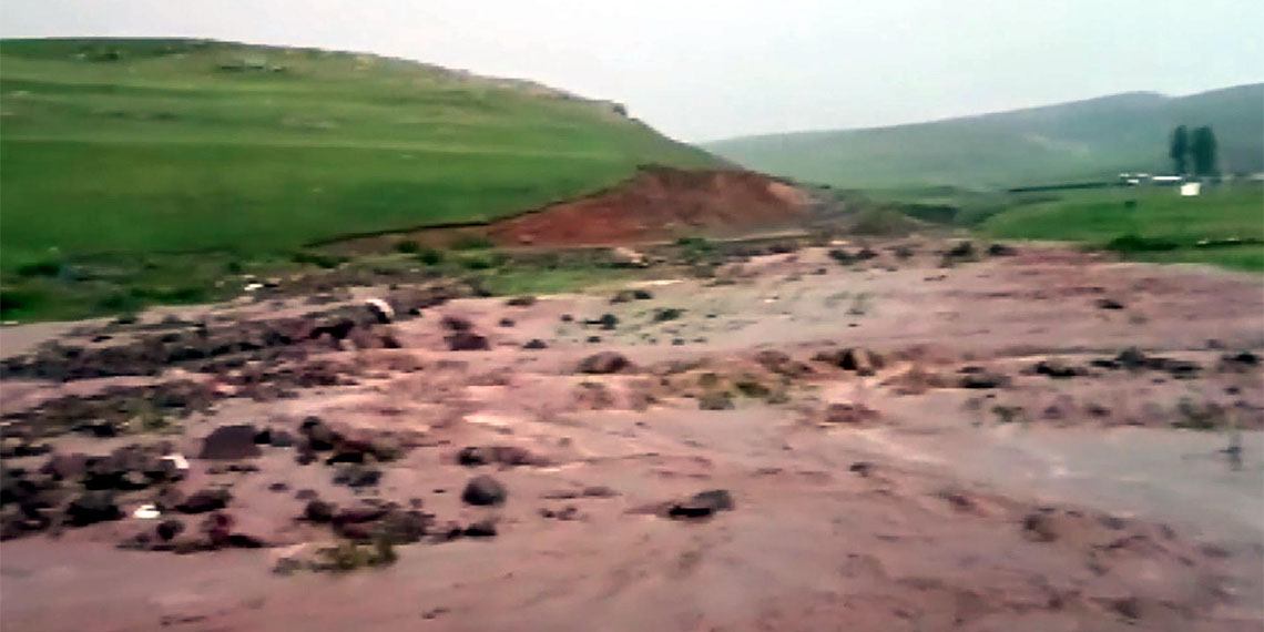 Kars ve Ardahan'da sağanak sonrası tarım arazileri zarar gördü