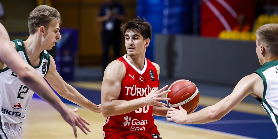 20 Yaş Altı Erkek Basketbol Milli Takımı Litvanya’ya mağlup oldu