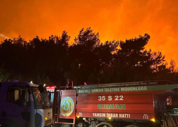 Gaziemir'e sıçrayan yangın 20 saat sonra kontrol altına alındı