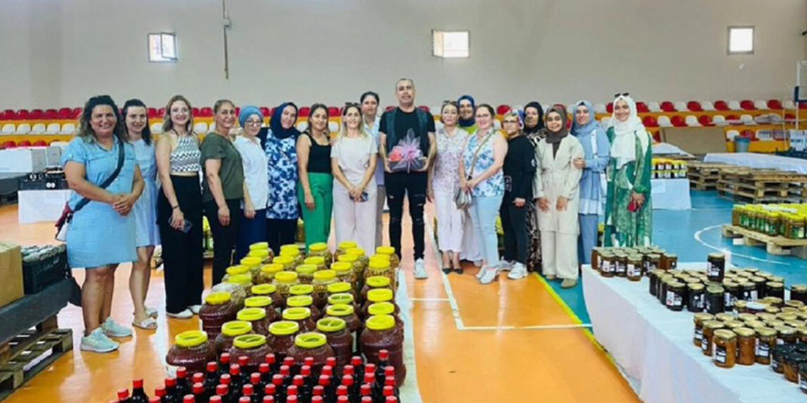 Haluk Levent Hataylı kadın kooperatiflerine destek verdi