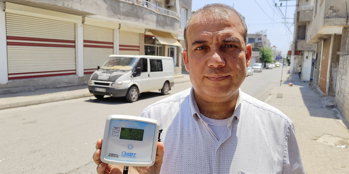 Hava sıcaklığı 44 dereceye ulaştı, sokaklar boş kaldı