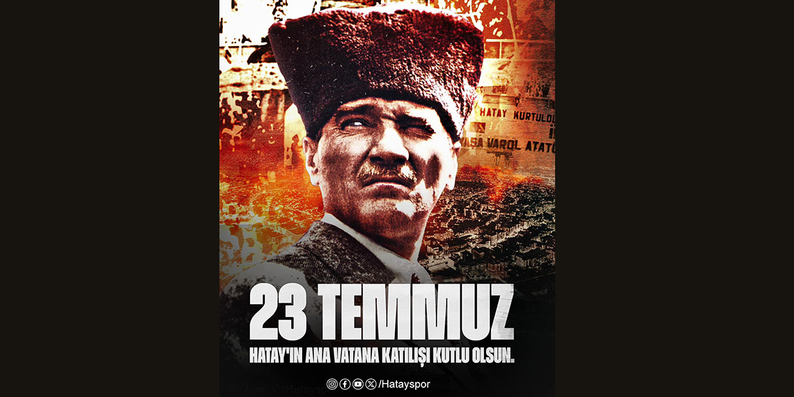 Hatayspor Kulübü 85'inci yıl dönümünü kutladı