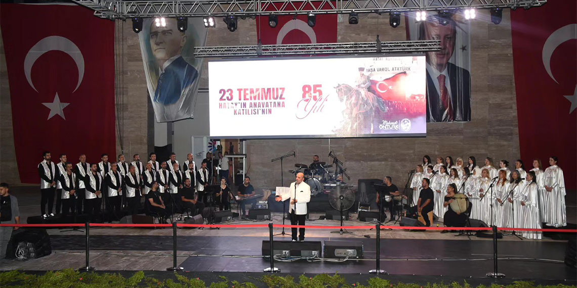 Hatay'ın ana vatana katılışının 85'inci yıl dönümü konseri