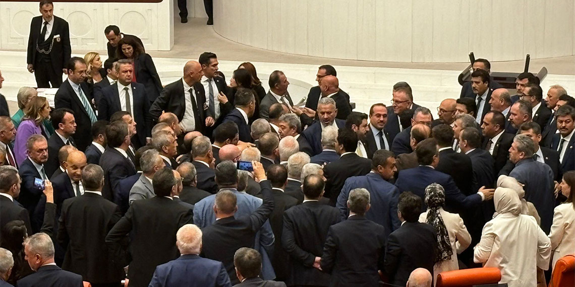 Sahipsiz sokak hayvanlarına ilişkin düzenlemeler içeren kanun teklifi görüşmelerinde AK Parti'li milletvekilleri ile muhalefet milletvekilleri arasında arbede yaşandı.