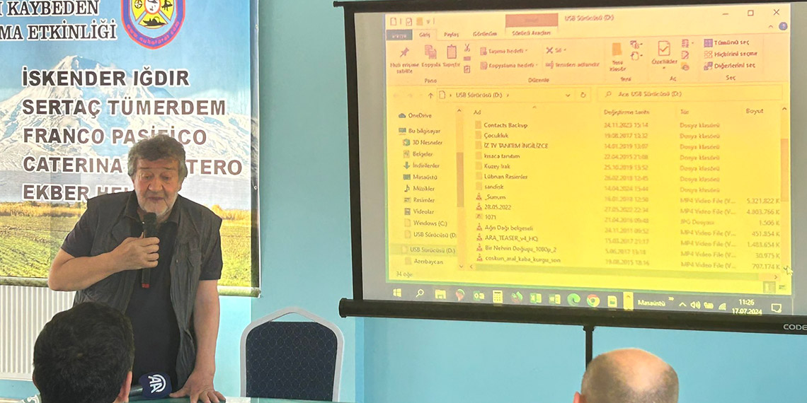 Ağrı Dağı'nda tırmanırken hayatını kaybeden 10 dağcı anıldı