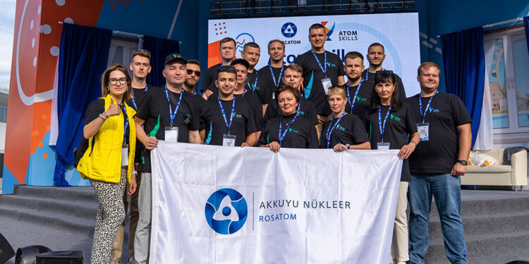 Akkuyu NGS ekibi, Uluslararası Atomskills Şampiyonası'na katıldı