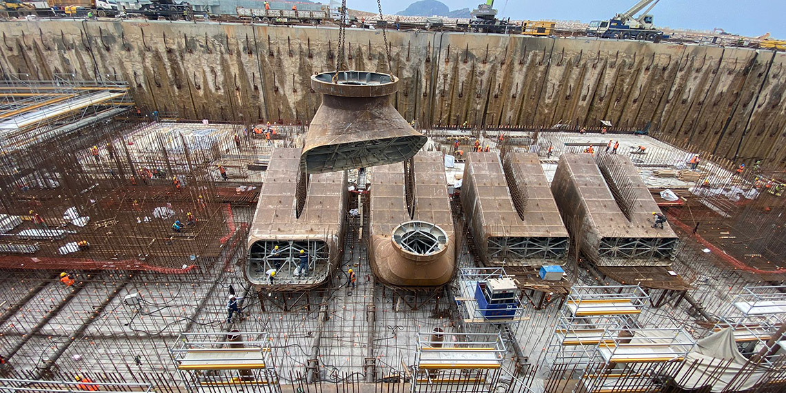 Akkuyu NGS'nin 3'üncü güç ünitesinde betonlama işlemi tamamlandı