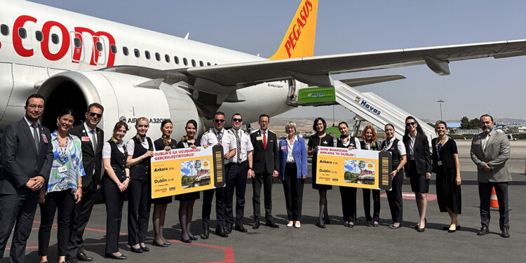Ankara Esenboğa’dan Dublin'e direkt uçuşlar başladı