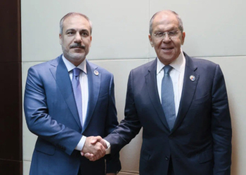 Bakan Fidan, Laos’ta Lavrov ile bir araya geldi