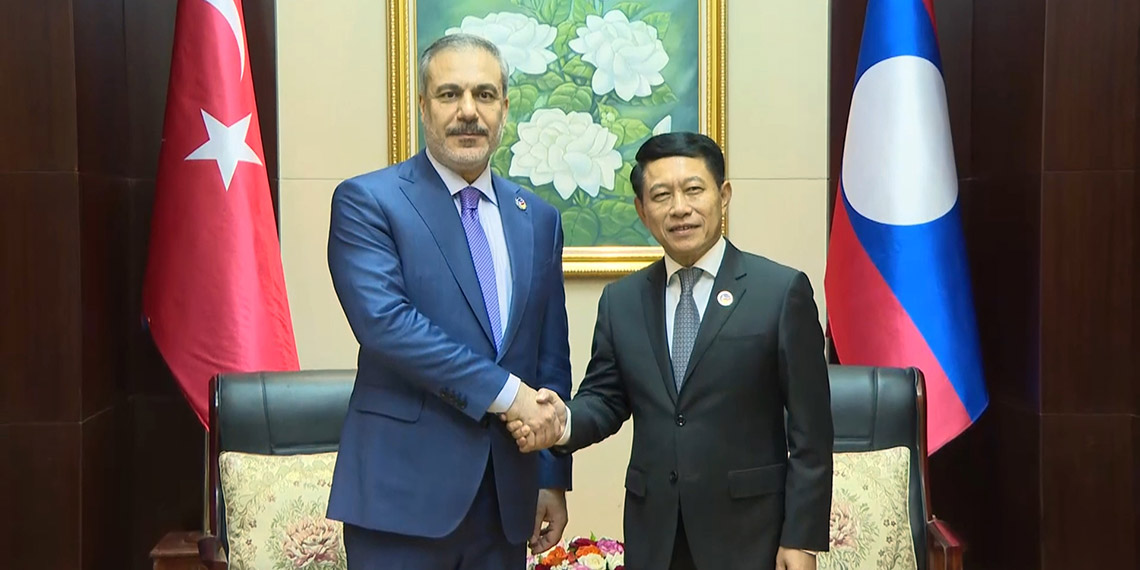 Bakan Fidan Laos'ta ikili temaslarına devam ediyor