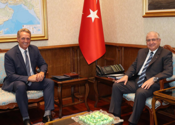 Bakan Güler, ABD'nin Ankara Büyükelçisi Flake'i kabul etti