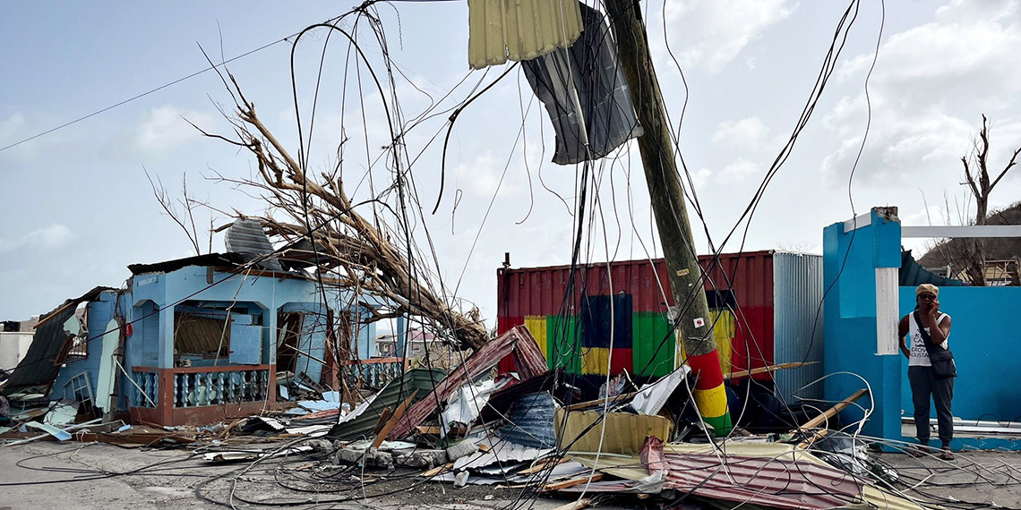 Beryl Kasırgası sonrası Grenada'da evlerin yüzde 98’i yıkıldı