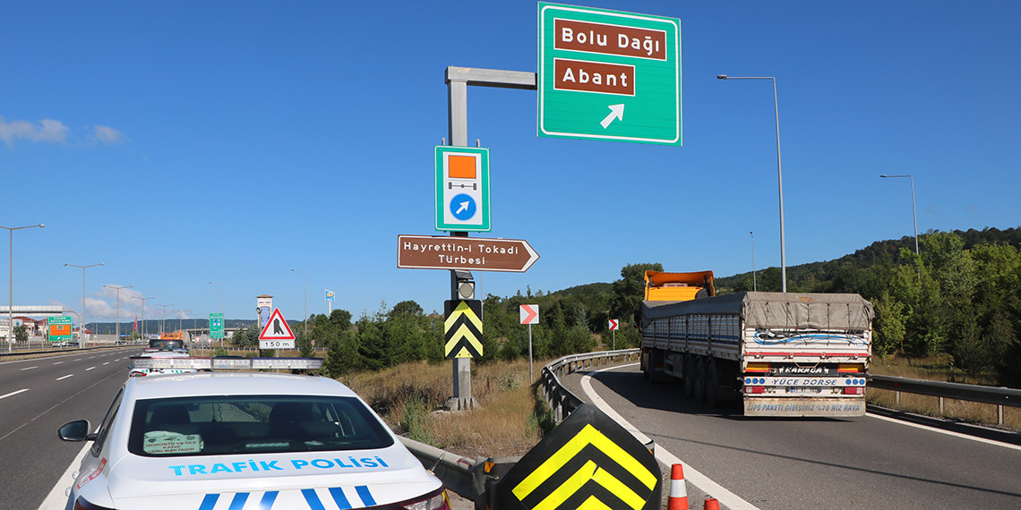 Bolu Dağı Tüneli'nin İstanbul yönü kapatıldı