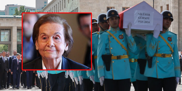 Celal Bayar'ın kızı Nilüfer Gürsoy için Meclis'te tören