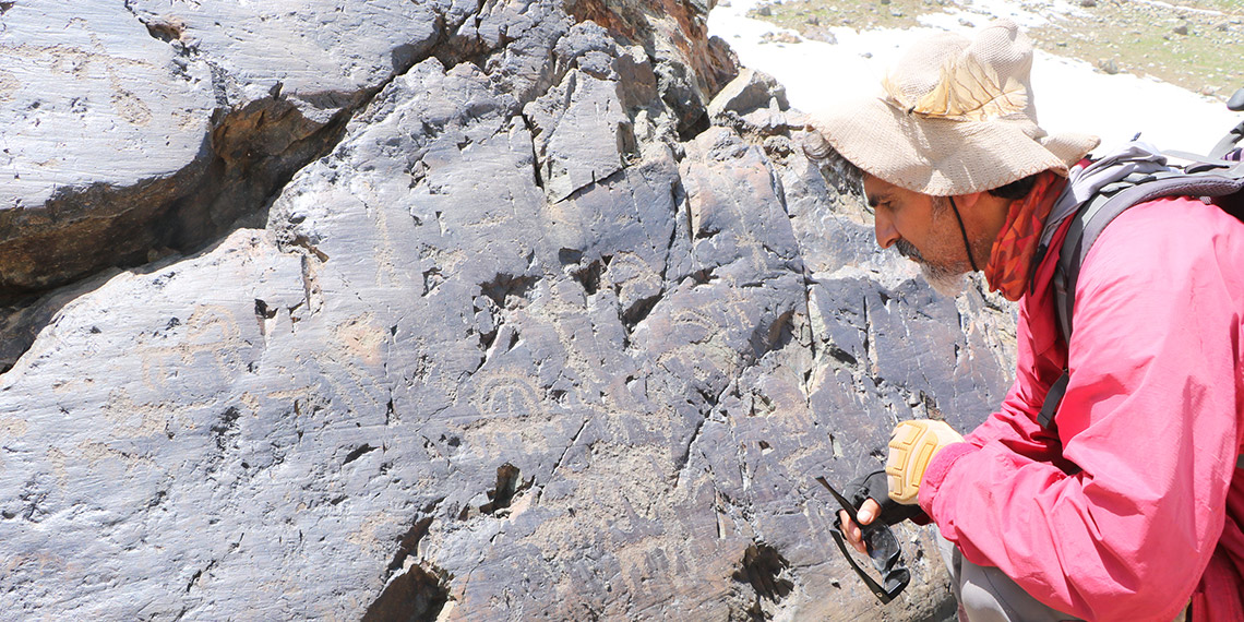 Cilo-Sat Dağları'ndaki hayvan figürlü kaya resimleri, tez konusu oldu