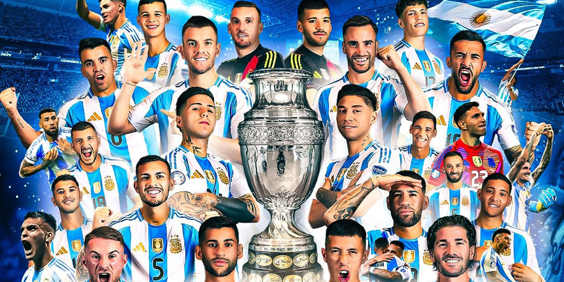 Copa America'da şampiyon üst üste ikinci kez Arjantin