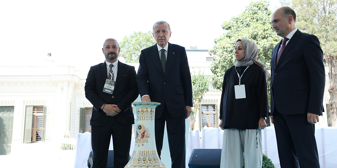 Cumhurbaşkanı Erdoğan Yıldız Sarayı'nın açılışını yaptı