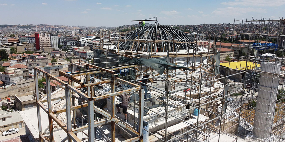 Depremin vurduğu 3 ildeki 115 tarihi yapıda restorasyon çalışması