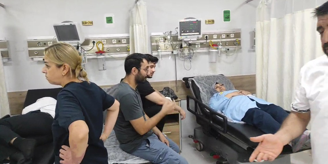 Dicle Üniversitesi Hastanesi’nde 55 kişi yemekten zehirlendi