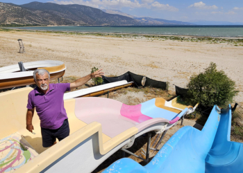Eğirdir Gölü'nün derinliği, 74 yılda 12,8 metre geriledi