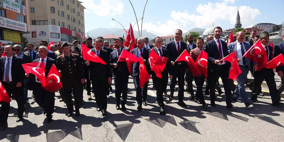 Erzurum kongresi'nin 105'inci yıl dönümü kutlandı